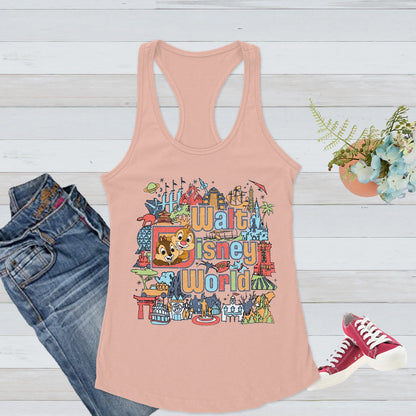 Walt Disney World Mickey Shirt Tank Top, Disney Trip Family Shirt, Walt Disney Vacation Family Outfit, Disney Sketch Shirt, Disney tank Top YOUTH