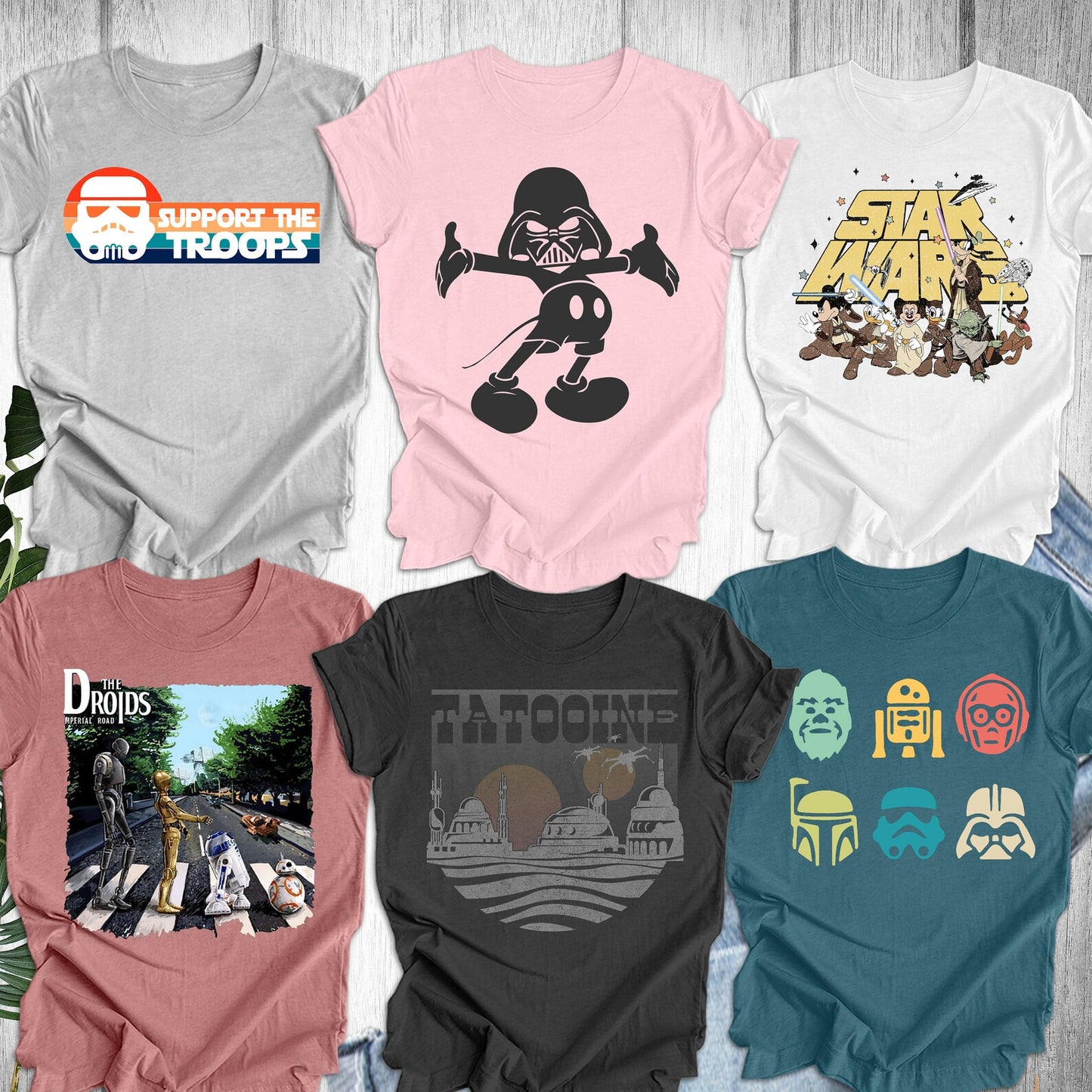 Disney Star Wars Mickey And Friends Girl Shirt, Star Wars Disney Characters Shirt, Disney Star Wars Family Trip Shirt, Disney Vacation shirt Racerback