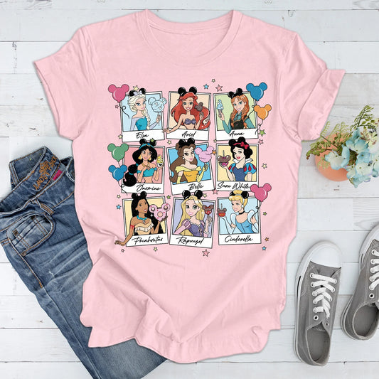 Vintage Disney Princesses Shirt, Disney Balloon Shirt, Disneyland Shirt, Walt Disney World Princess Shirt, Belle Shirt ,Cinderella shirt YOUTH
