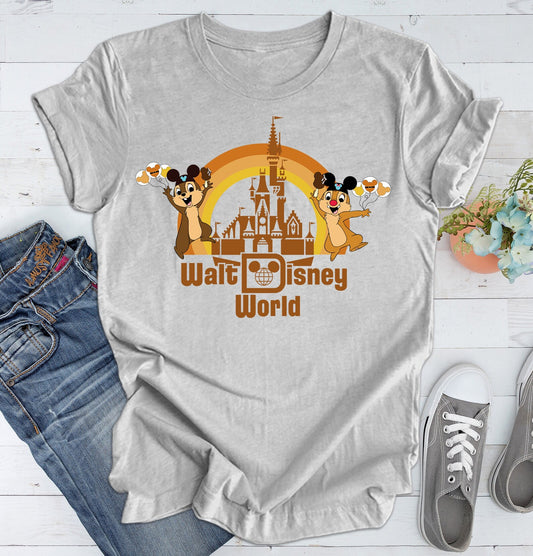 Walt Disney World Shirt Tank Top, Walt Disney Chip And Dale Shirt, Vintage Disney Shirt, Chip And Dale Disney Tank Top, Disneyland Tee YOUTH