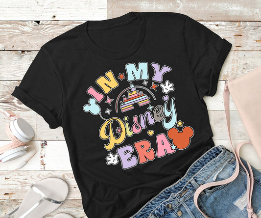 Disneyworld In My Disney Era Shirt, Disney Aesthetic Shirt, Disneyland Vacation Tee, Disney Trip shırt, Colorful Vacay Shirt, Disney Family YOUTH