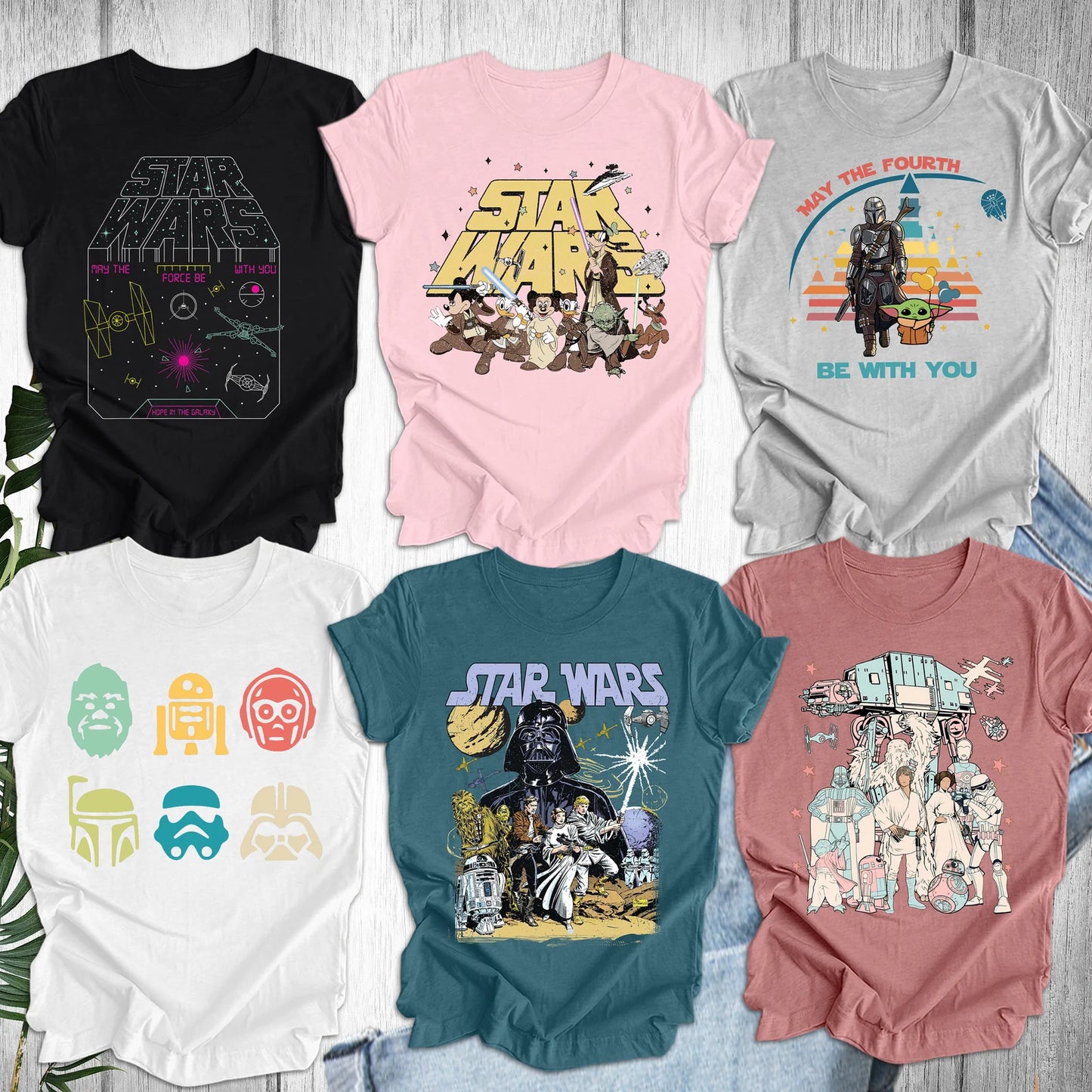 Star Wars Retro Shirt, Disney Star Wars, Gift For Men Women, Kid T-Shirt, Star wars Tshirt, Disney Family Vacation Shirt, Star War Character YOUTH