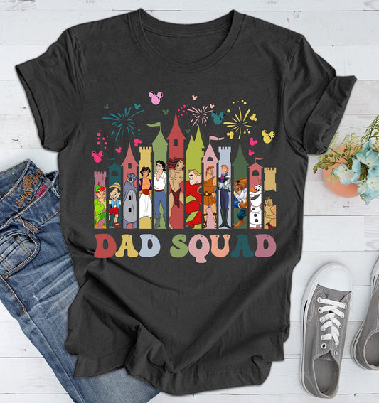 Disney Dad Squad Shirt, Dad Squad Shirt, Disney Mom and Dad Shirt, Disney Trip Dad Shirt, Disney Dad Vacation Shirt, Disney Shirt For Mom ONESIE
