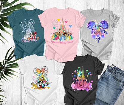 Disney Shirt, Mickey And Friends Shirt, Mickey And Friends Minnie Donald Daisy Goofy Pluto Shirt, Disney, Disneyland Shirt,Disneyworld Shirt RAGLAN
