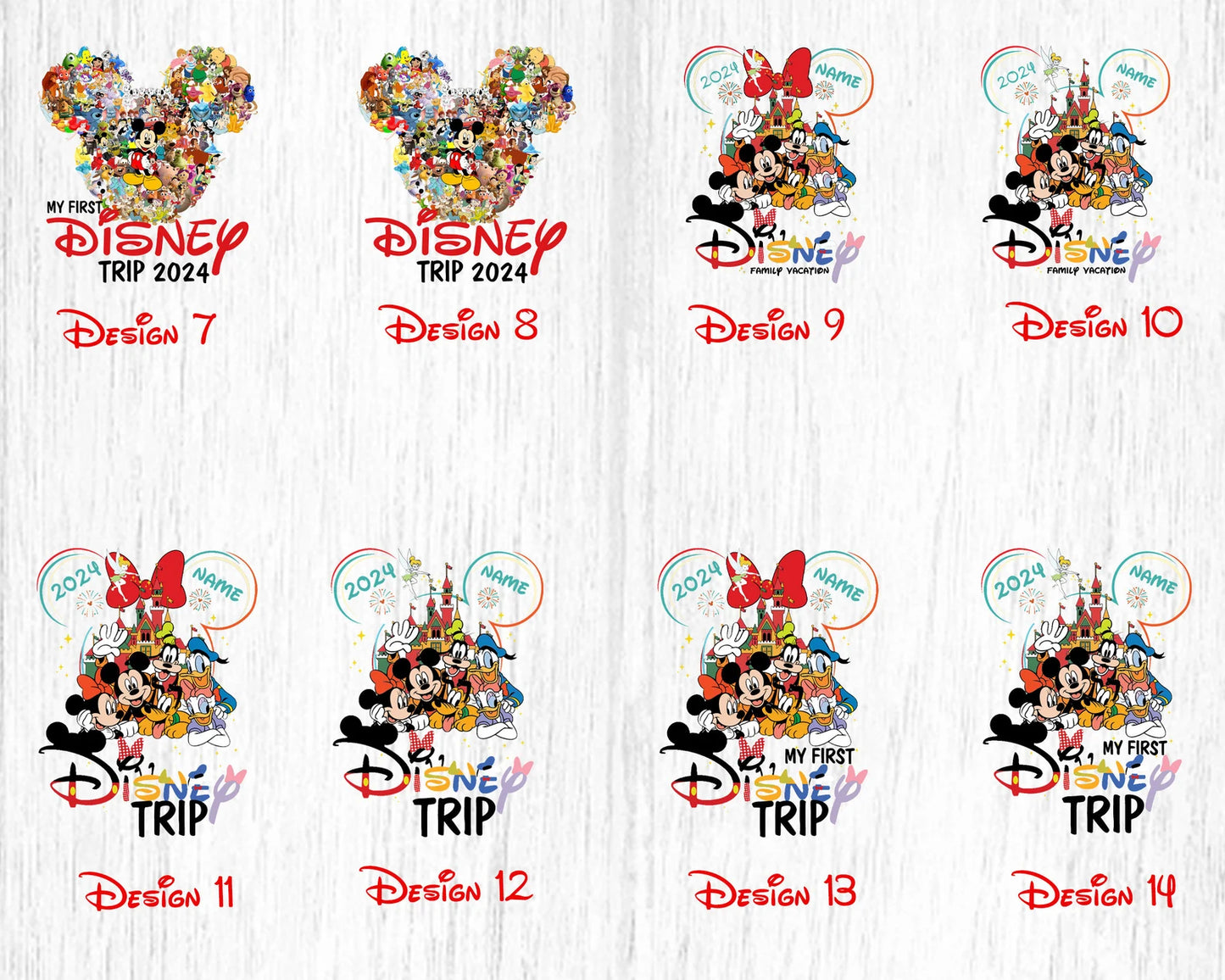 Disney Group Shirt, My First Disney Trip 2024 Shirt, Disney Trip 2024 Shirt, My Second Disney Trip 2024 Shirt, Disney Family Vacation Shirt ONESIE