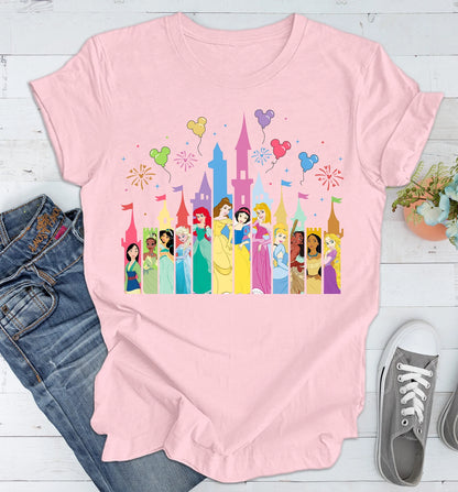 Princess Disney Castle Shirt ,Kids Disney Castle Shirt ,Disney Girl Boy Trip ,Princess Shirt, Princess Castle, Disney Family Trip YOUTH