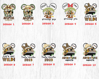 Walt Disney World Shirt Tank Top, Walt Disney Animal Kingdom Shirt, Animal Kingdom Shirt With Disney Characters, Disney Animal Kingdom Tee TODDLER