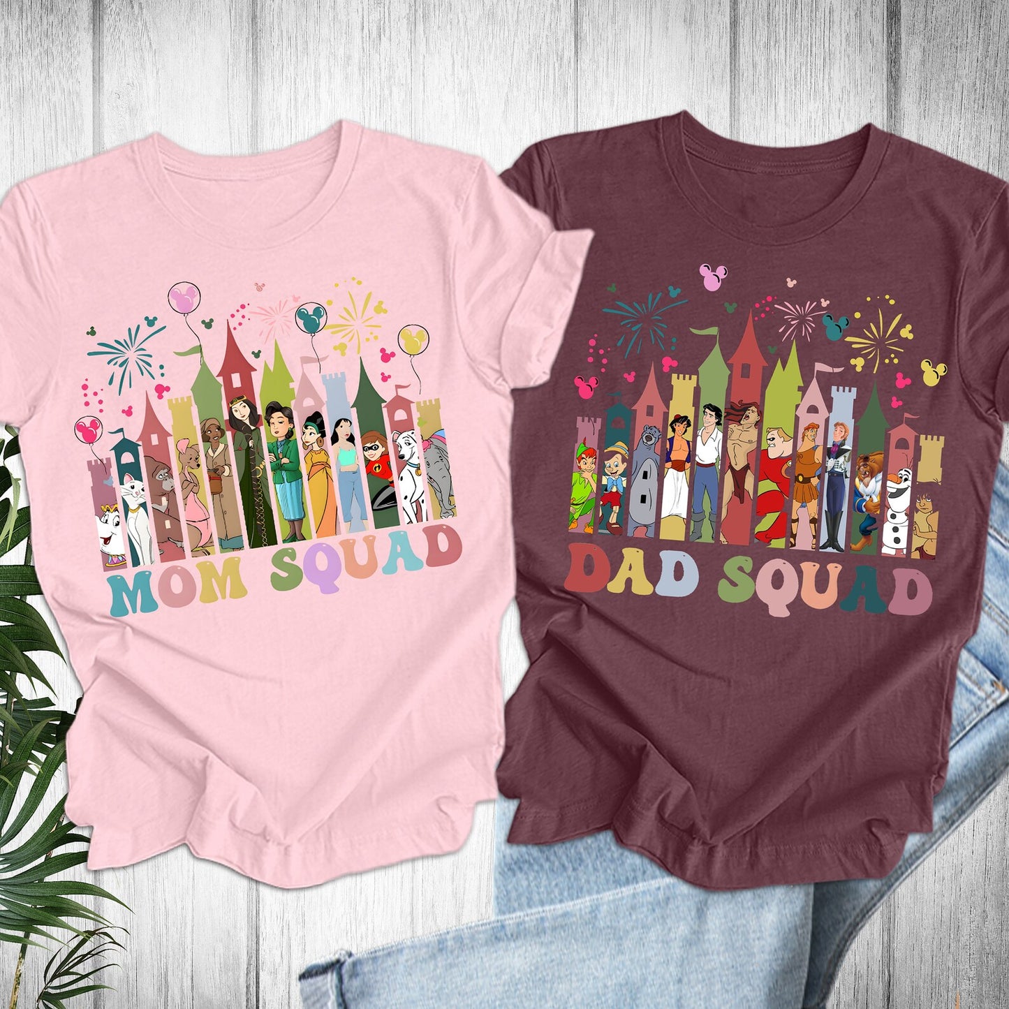 Disney Dad Squad Shirt, Dad Squad Shirt, Disney Mom and Dad Shirt, Disney Trip Dad Shirt, Disney Dad Vacation Shirt, Disney Shirt For Mom ONESIE
