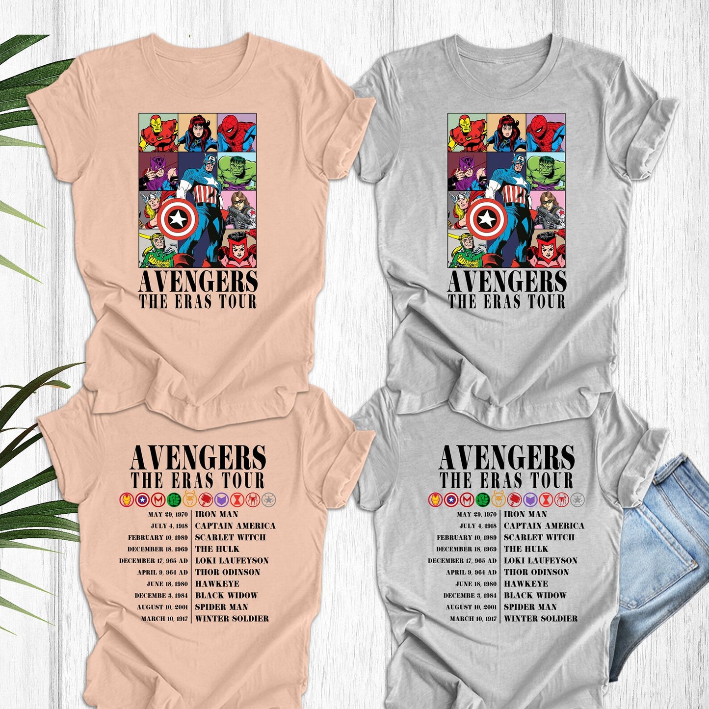 Avengers The Era Tour Shirt, Spiderman Shirt, Superhero Family Shirt, Avengers The Era Tour Shirt, Matching Avengers Shirt, Disney tee YOUTH