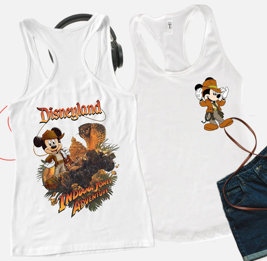 Adventureland Shirt ,Indiana Jones Shirt, Disneyland Shirt, Adventure Shirt, , Jungle Cruise Shirt ,Disney Ride Shirt ,Disney Trip Tee Racerback