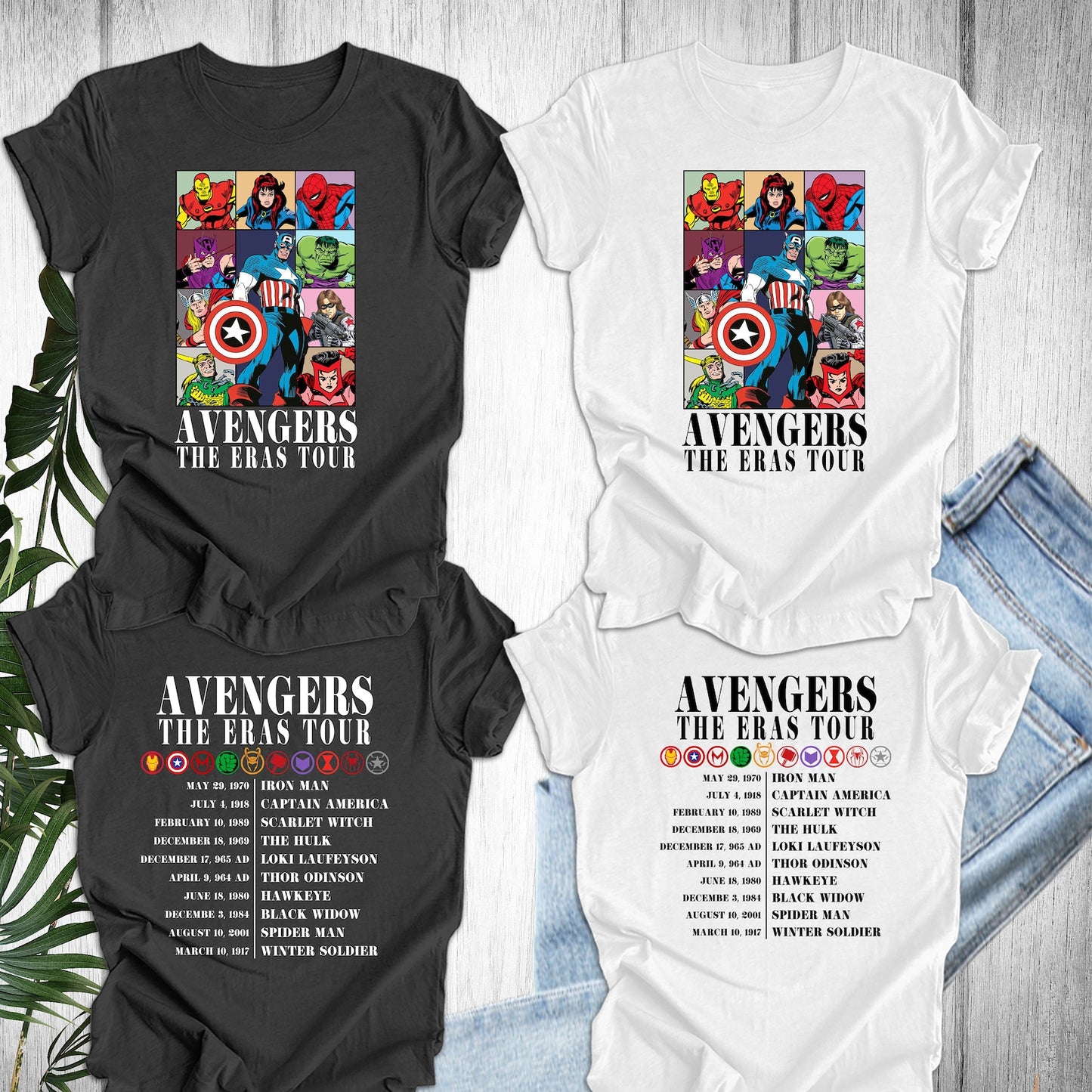Avengers The Era Tour Shirt, Spiderman Shirt, Superhero Family Shirt, Avengers The Era Tour Shirt, Matching Avengers Shirt, Disney tee Racerback