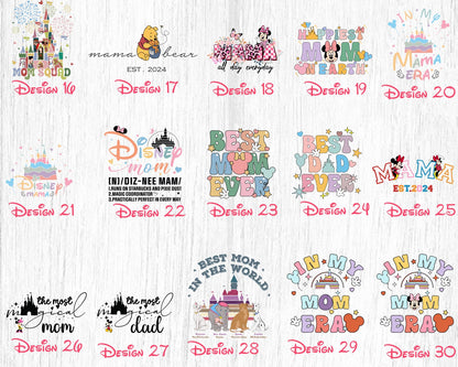 Disney Mama Squad Shirt, Mama Squad Shirt, Disney Dad Squad Shirt, Disney Trip Mom Shirt, Disney Mom Vacation Shirt, Disney Shirt For Mom ONESIE