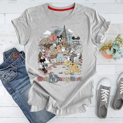 Walt Disney World Mickey Shirt Tank Top, Disney Trip Family Shirt, Walt Disney Vacation Family Outfit, Disney Sketch Shirt, Disney tank Top YOUTH