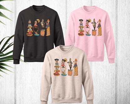 Disney Spooky Sweatshirt ,Trick Or Treat Sweatshirt , Vintage Halloween Mouse And Friends Sweatshirt ,Happy Halloween Sweatshirt Disney Tee Woman Sweatshirt