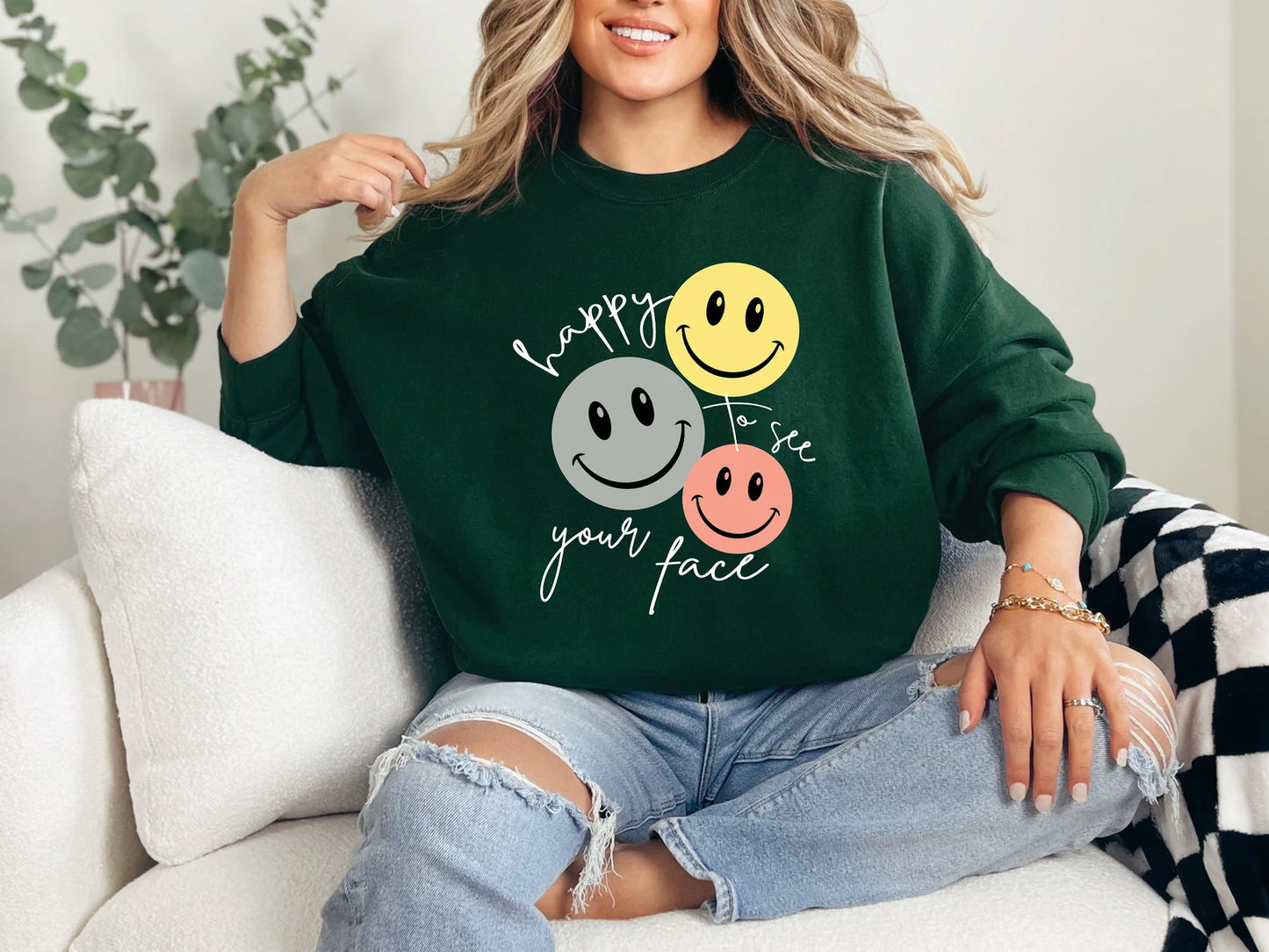 Happy To See Your Face Sweatshirt, Back To School Teacher Sweatshirt, Sweatshirts for Teachers, Teacher Life Shirt, Teacher Appreciation Woman Sweatshirt