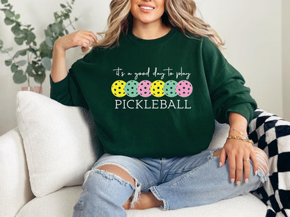 Pickleball Sweatshirt, Sport Graphic Sweatshirt, Pickleball Gifts, Sport Sweatshirt, Pickleball Sweatshirt for Women, Gift for Her 3 (SWEATSHIRT)