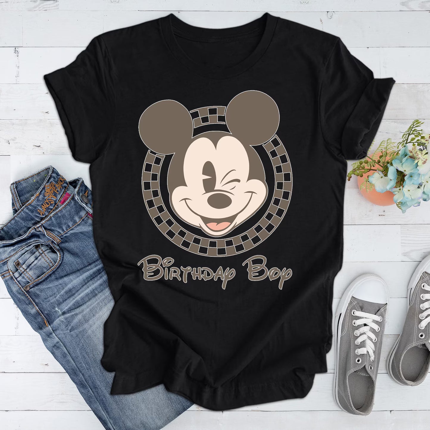 Birthday Mickey Boy Shirt, Disney Boy Birthday Shirt, Disney Birthday Boy Shirt, Disney Birthday Squad shirt,Disney Mickey Boy Birthday Tee Woman T-Shirt