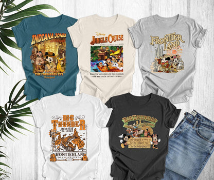 Disney Rides Shirt Tank Tops Racerback, Disney Rides t shirt, Disney World Shirt, Disney Retro Shirt, Disney Family Shirt, Disneyland Trip Racerback