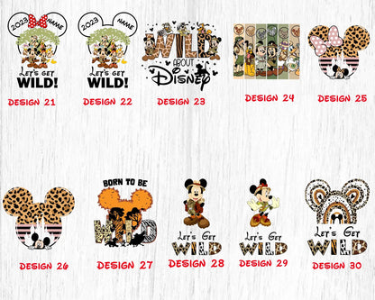 Disney Animal Kingdom Sweatshirt ,Safari Park Day Crewneck, Cute Matching Family Disney Trip Pullover Woman Sweatshirt