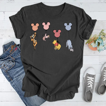 Pooh Balloons Shirt, Winnie The Pooh and Friends Shirt, Winnie The Pooh Shirt, , Disney Pooh T-Shirt, Cute Pooh Bear Shirt YOUTH